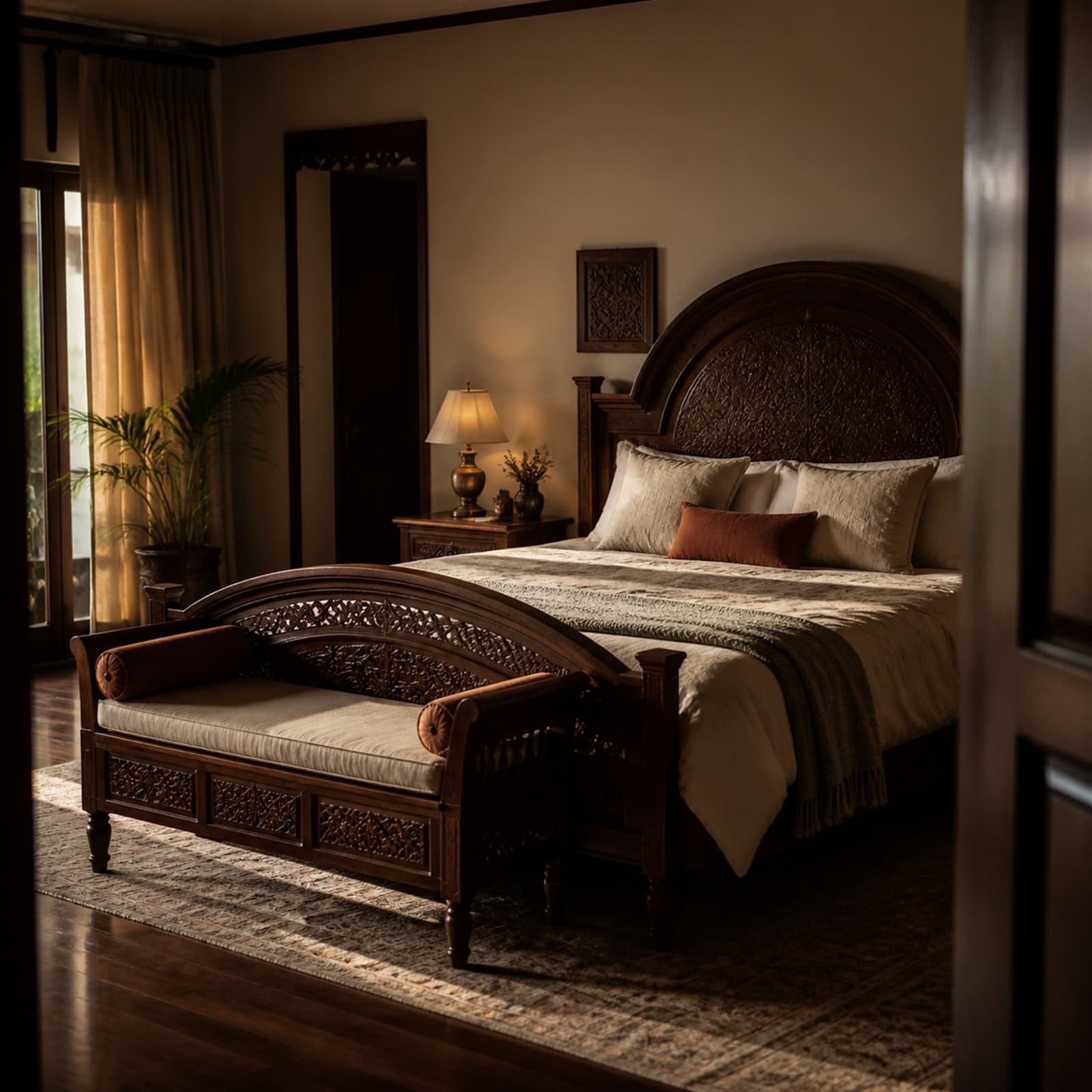 Chinioti furniture installed in a customer home — project 1