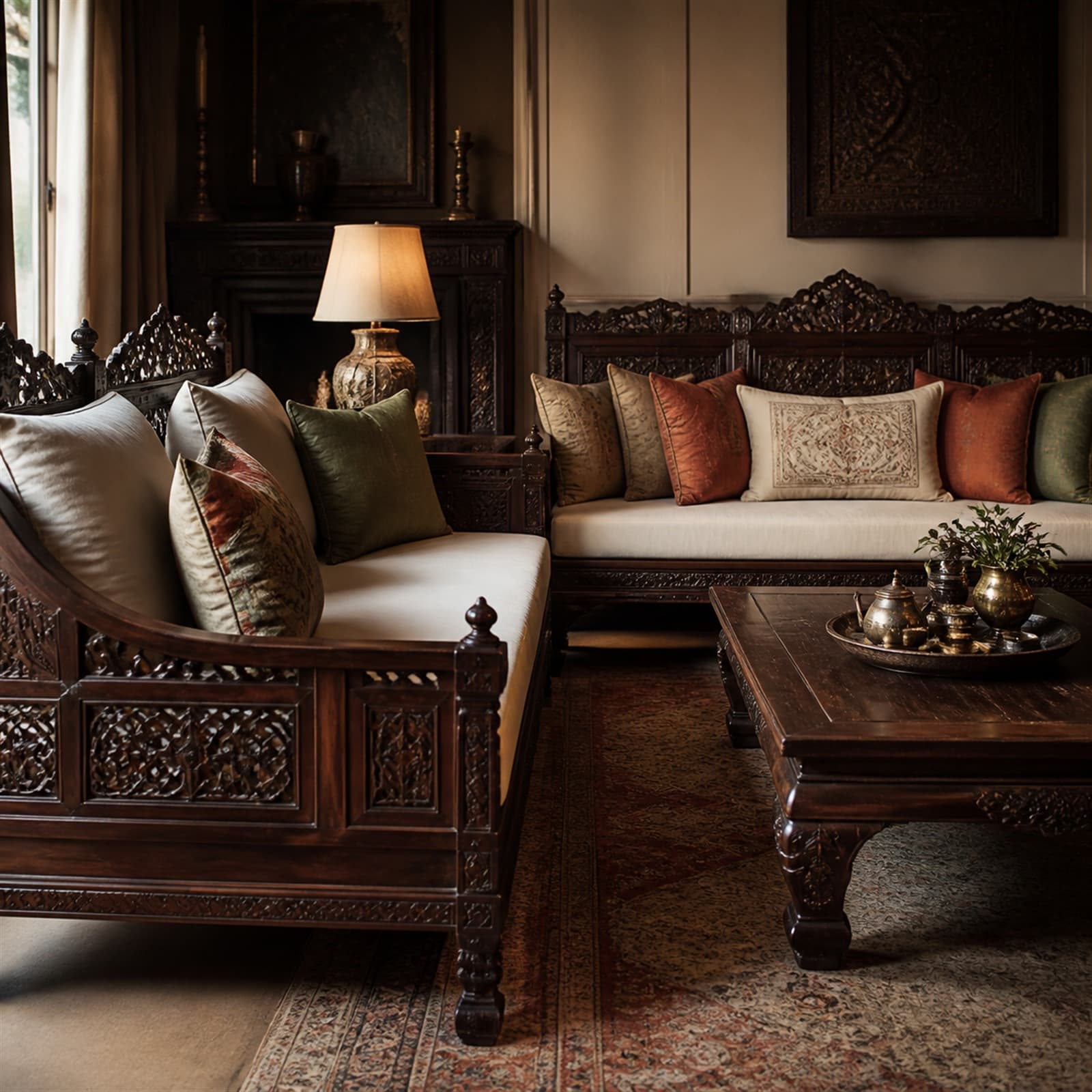 Chinioti furniture installed in a customer home — project 2