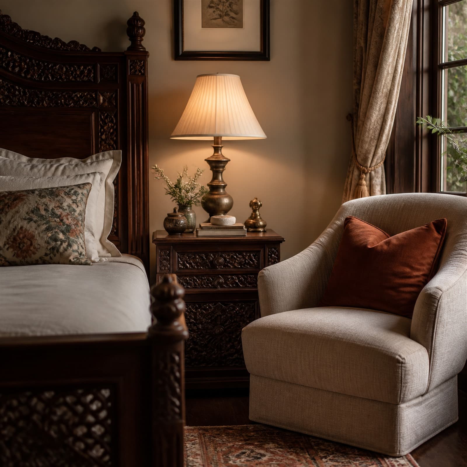 Chinioti furniture installed in a customer home — project 6