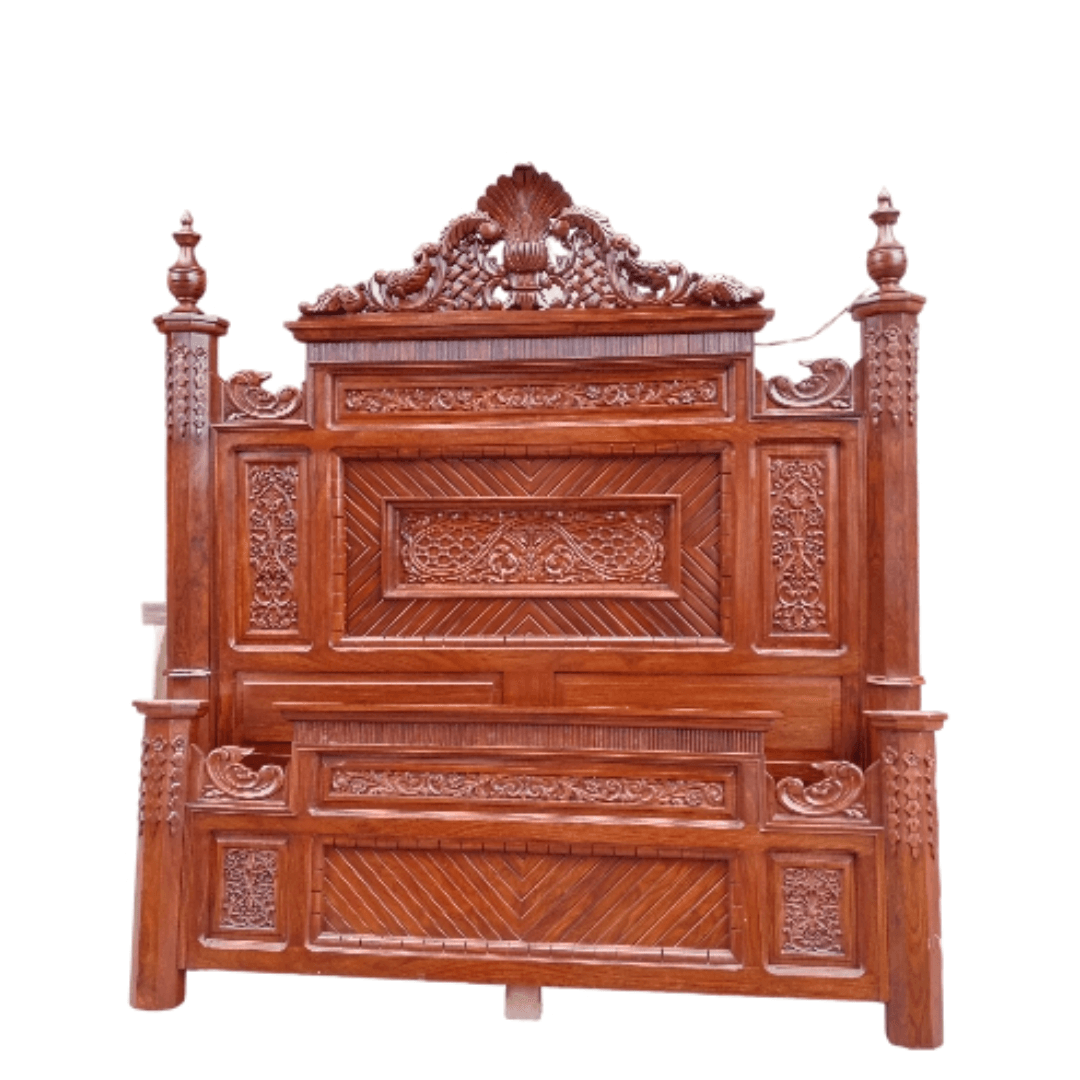 8 Pahlo Solid Wooden Bed Set — Chinioti furniture